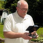 Aerotech Photography owner Mike Smith operating one of his drones