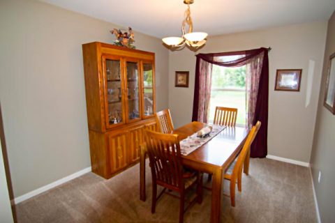 Real Estate photo of home dining room by Aerotech Photography September 2019